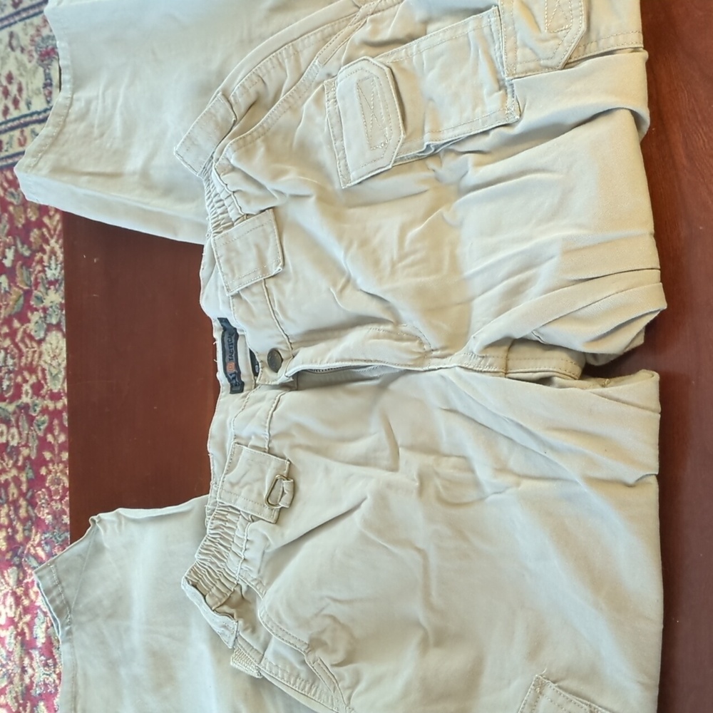 5.11 Tactical khaki pants size 10
